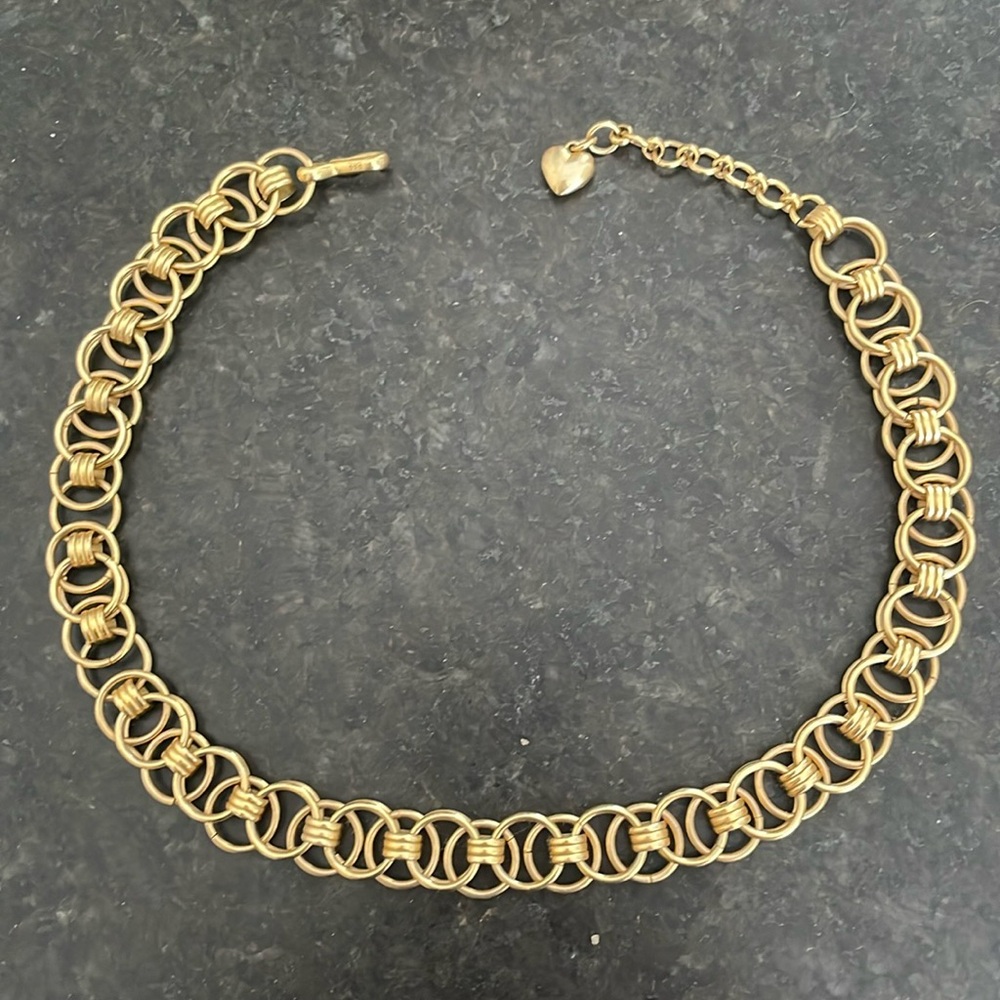 Brinker + Eliza chain gold necklace